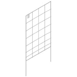 growcamp - espalier en acier galvanise grownet
